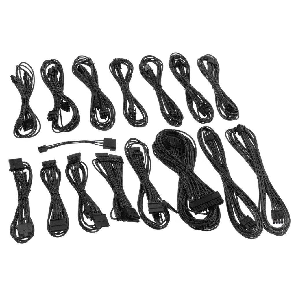 CableMod ESeries ModFlex Cable Kit for EVGA GS & PS 650 / 550 BLACK