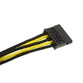 CableMod C-Series ModFlex Cable Kit for Corsair RM (Yellow Label) / AXi / HXi - BLACK / YELLOW