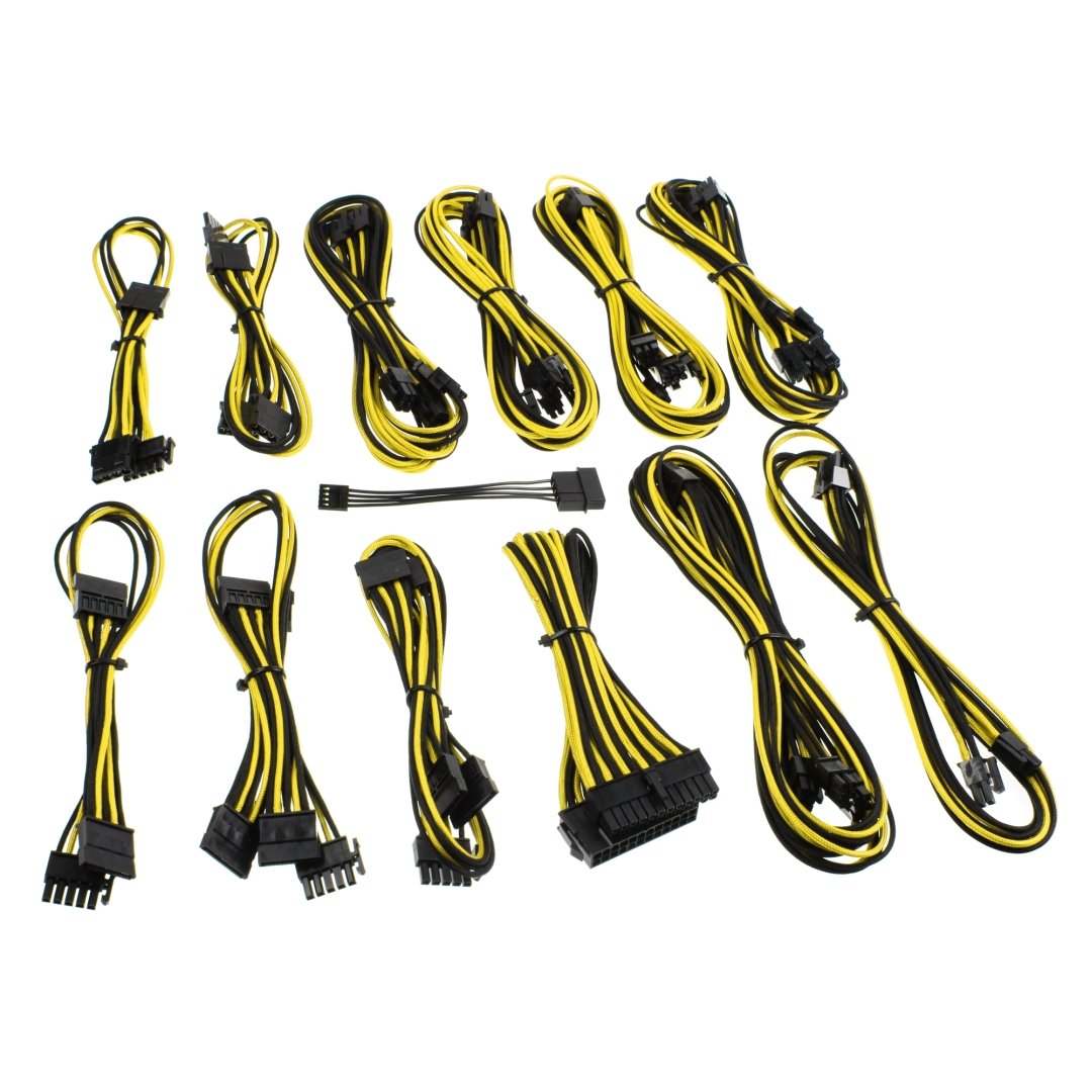 CableMod BSeries ModFlex Cable Kit for be quiet! DPP BLACK / YELLOW