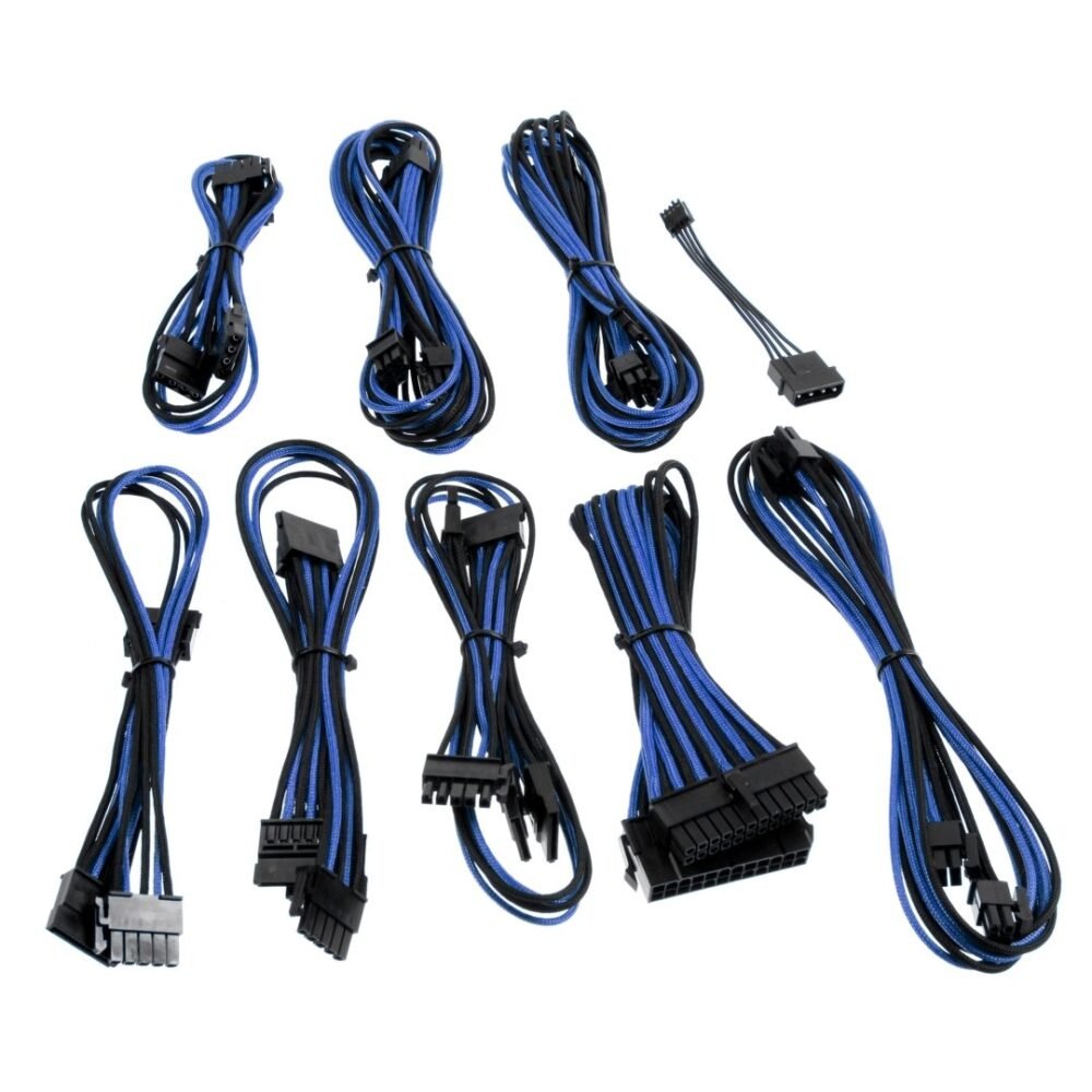 CableMod B-Series ModFlex Cable Kit for be quiet! SP - BLACK / BLUE