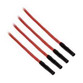 CableMod ModFlex™ Sleeved Wires - Red 16 inch - 4 Pack