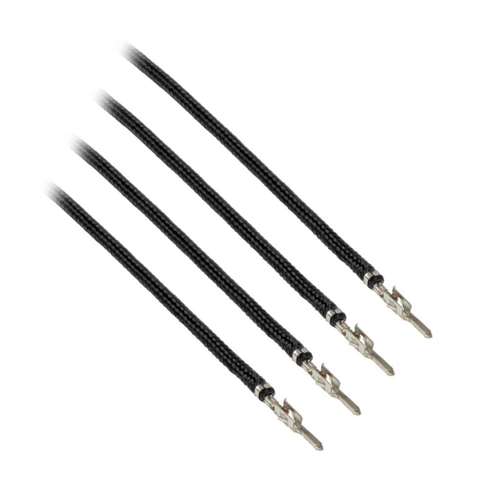 CableMod ModFlex™ Sleeved Wires - Black 24 inch - 4 Pack