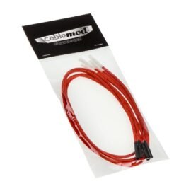 CableMod ModFlex™ Sleeved Wires - Red 24 inch - 4 Pack