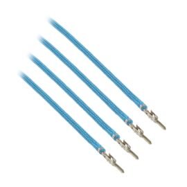 CableMod ModFlex™ Sleeved Wires - Light Blue 8 inch - 4 Pack