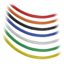 CableMod ModFlex™ Sleeved Wires - Yellow 8 inch - 4 Pack