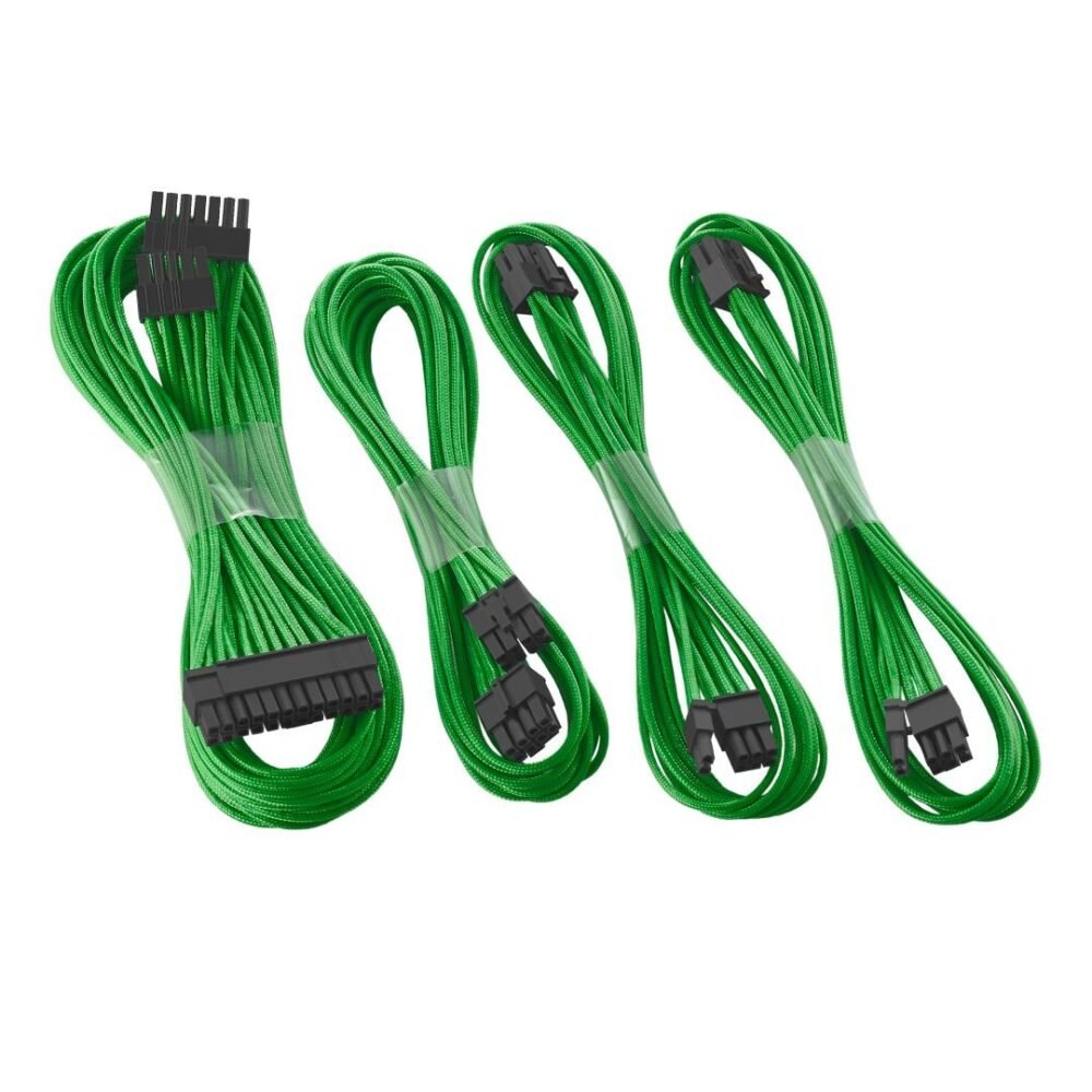 CableMod C-Series ModFlex Basic Cable Kit for Corsair RM (Yellow Label) / AXi / HXi - GREEN