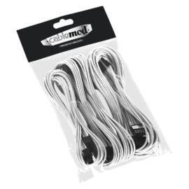 CableMod C-Series ModFlex Basic Cable Kit for Corsair RM (Yellow Label) / AXi / HXi - WHITE