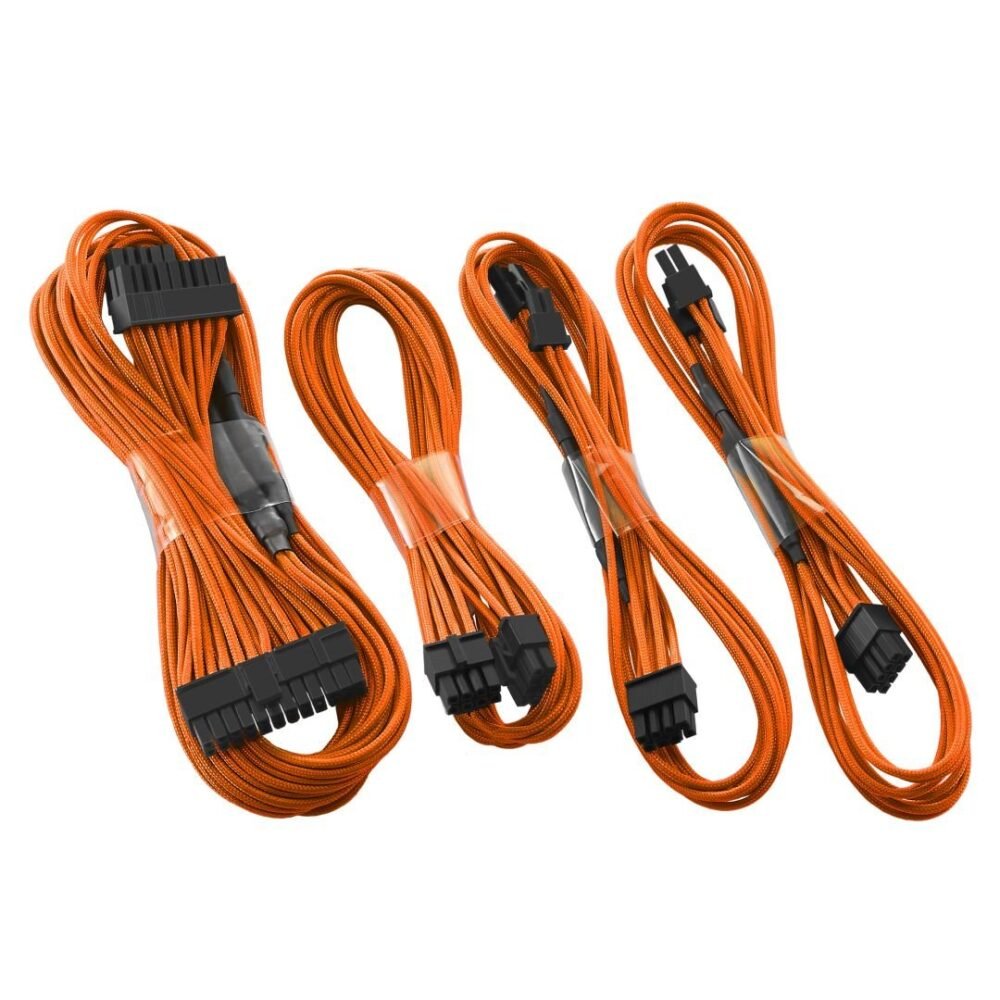 CableMod C-Series ModFlex Basic Cable Kit for Corsair RM (Black Label) / RMi / RMx - ORANGE