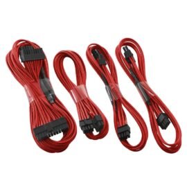 CableMod C-Series ModFlex Basic Cable Kit for Corsair RM (Black Label) / RMi / RMx - RED