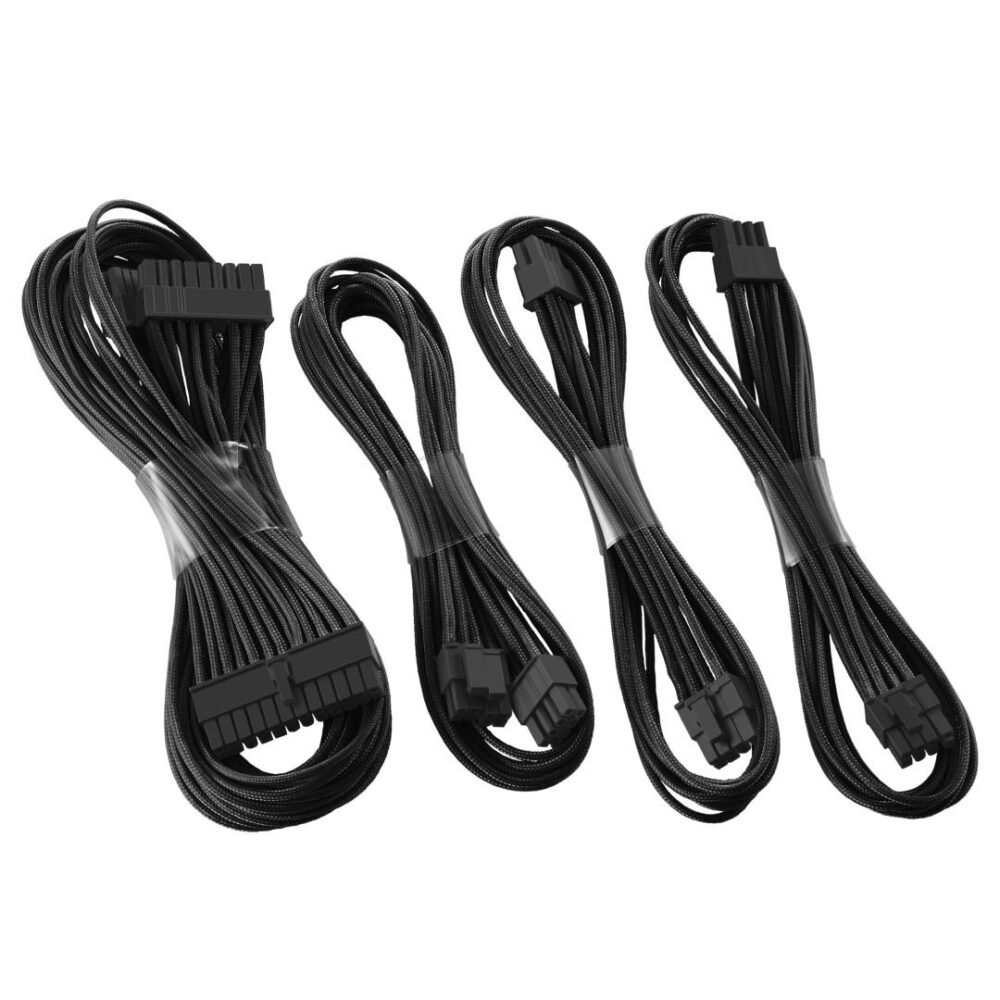 CableMod E-Series ModFlex Basic Cable Kit for EVGA G5 / G3 / G2 / P2 / T2 - BLACK