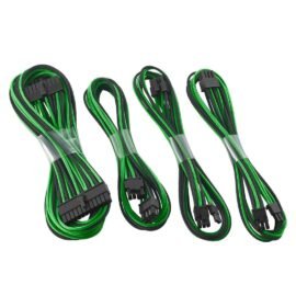 CableMod E-Series ModFlex Basic Cable Kit for EVGA G5 / G3 / G2 / P2 / T2 - BLACK / GREEN