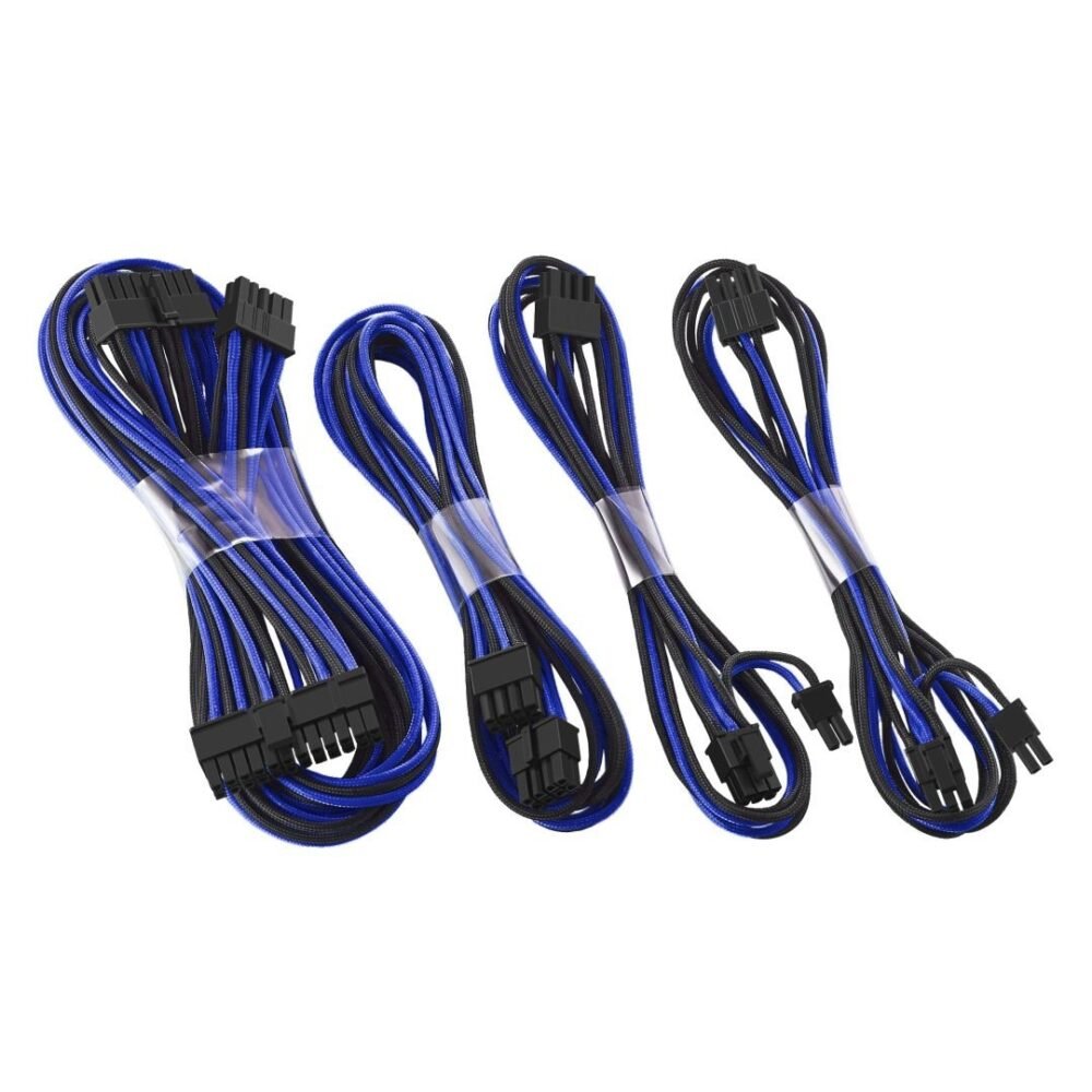 CableMod SE-Series ModFlex Basic Cable Kit for Seasonic and ASUS - BLACK / BLUE