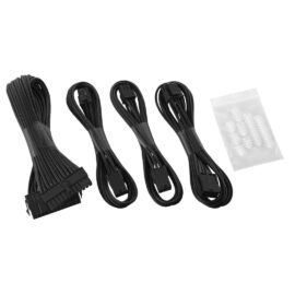 CableMod Classic ModFlex Basic Cable Extension Kit - 6+6 Pin Series - Black