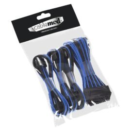 CableMod Classic ModFlex Basic Cable Extension Kit - 6+6 Pin Series - Black+Blue