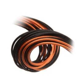 CableMod ModFlex Basic Cable Extension Kit - 6+6 Pin Series - Black+Orange