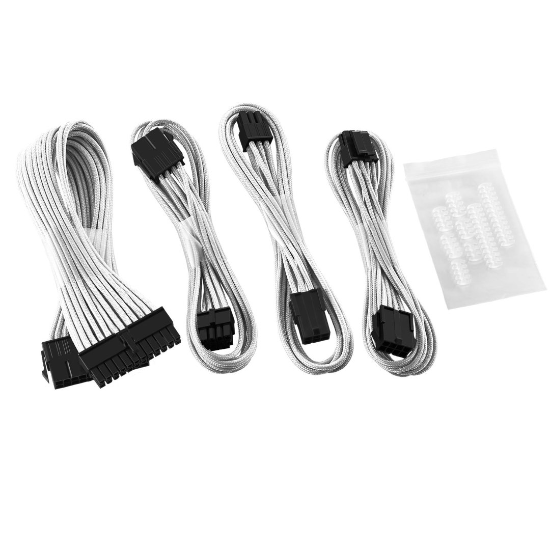 CableMod Classic ModFlex™ 8pin PCIe Extension 45cm BLACK / WHITE