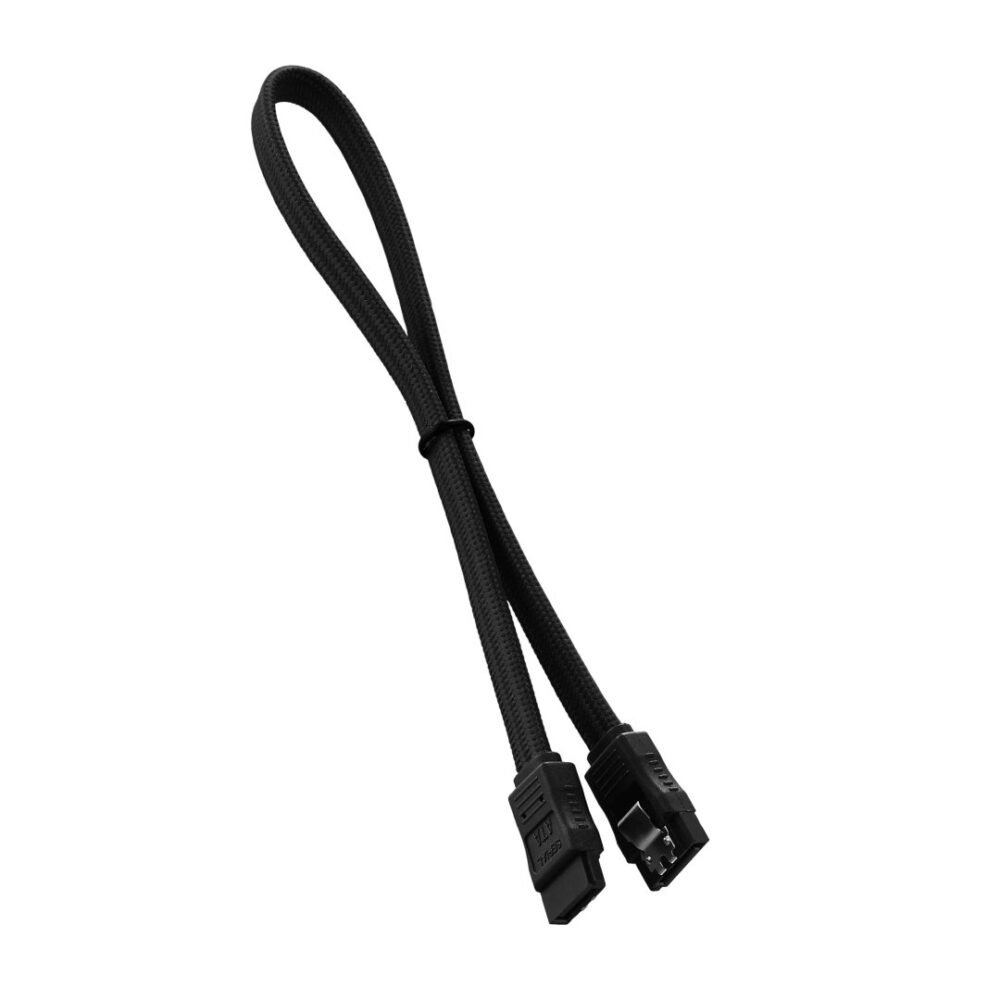 CableMod ModFlex SATA 3 Cable 30cm - BLACK