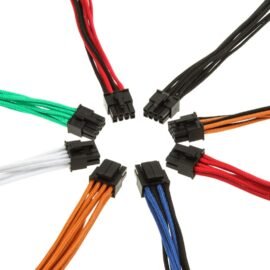 CableMod C-Series ModFlex Cable Kit for Corsair RM (Black Label) / RMi / RMx - BLACK / ORANGE