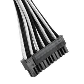 CableMod C-Series ModFlex Cable Kit for Corsair RM (Black Label) / RMi / RMx - BLACK / WHITE