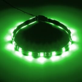 CableMod WideBeam Magnetic LED Strip - 30cm - GREEN