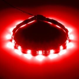 CableMod WideBeam Magnetic LED Strip - 30cm - RED