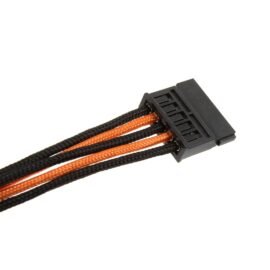 CableMod E-Series ModFlex Cable Kit for EVGA GS & PS 1050 / 1000 / 850 - BLACK / ORANGE
