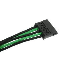 CableMod E-Series ModFlex Cable Kit for EVGA GS & PS 650 / 550 - BLACK / GREEN