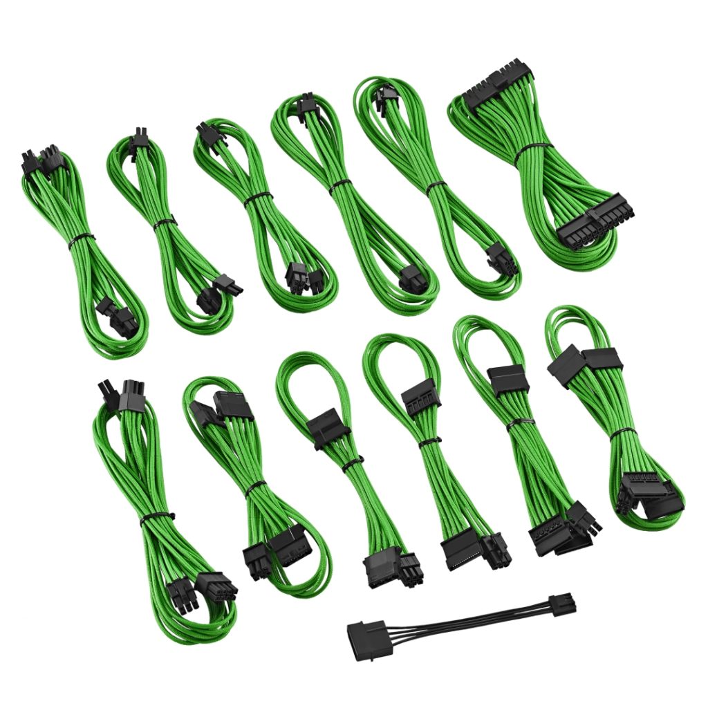 CableMod STSeries ModFlex Cable Kit for Silverstone GREEN CableMod