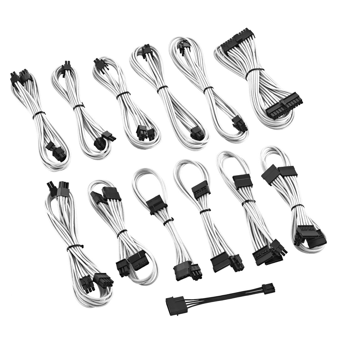 CableMod STSeries ModFlex Cable Kit for Silverstone WHITE CableMod