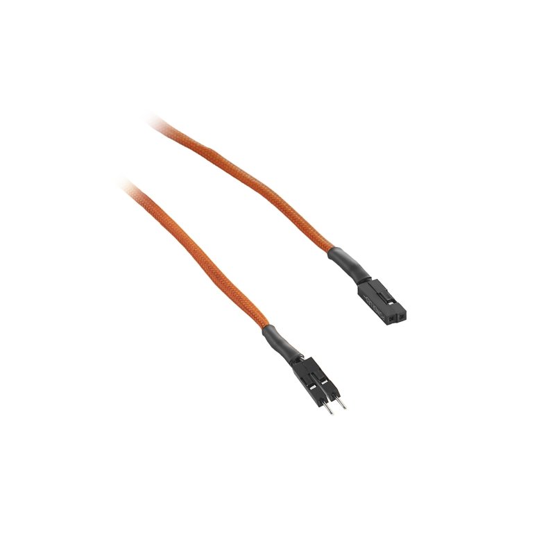 CableMod ModFlex™ 2-pin Chassis I/O 30cm - ORANGE