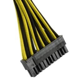 CableMod Classic ModFlex Basic Cable Extension Kit - Dual 6+2 Pin Series - Black+Yellow