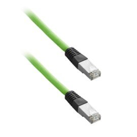 CableMod ModMesh™ Cat 6 Ethernet Cable - 1m - LIGHT GREEN