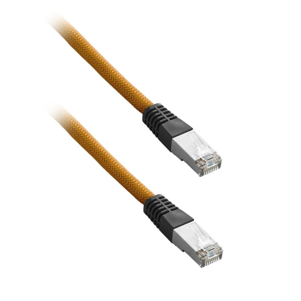 CableMod ModMesh™ Cat 6 Ethernet Cable - 1m - ORANGE