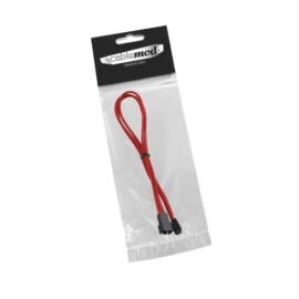 CableMod ModFlex™ 3-pin Fan Cable Extension 30cm - RED
