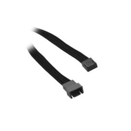 CableMod ModFlex™ 4-pin Fan Cable Extension 30cm - BLACK