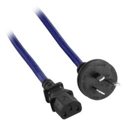 CableMod ModFlex™ Power Cord - C13 to AU Plug - 2m - BLUE