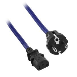 CableMod ModFlex™ Power Cord - C13 to DE/FR Plug - 2m - BLUE
