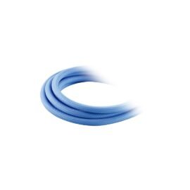 CableMod ModMesh™ Power Cord - C13 to DE/FR Plug - 2m - LIGHT BLUE