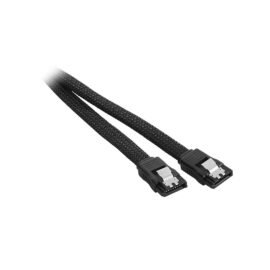 CableMod ModMesh SATA 3 Cable 30cm - BLACK