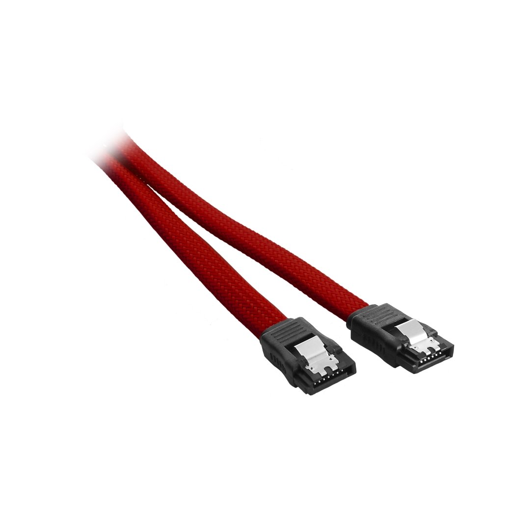 Cablemod Cavo SATA 3 Angolare 30 Cm Nero | ModMesh | Adatto Per Principianti E Upgrade PC | Cm-cab-rsat-n30kw-r