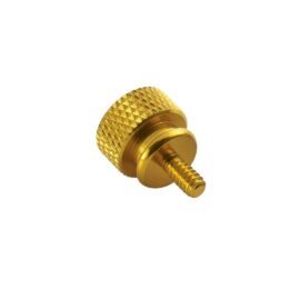 CableMod Anodized Aluminum Thumbscrews – UNC 6-32 – GOLD