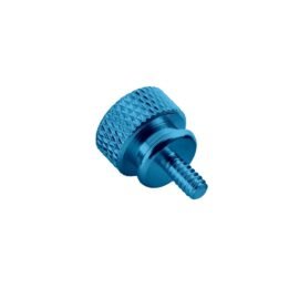 CableMod Anodized Aluminum Thumbscrews – UNC 6-32 – LIGHT BLUE