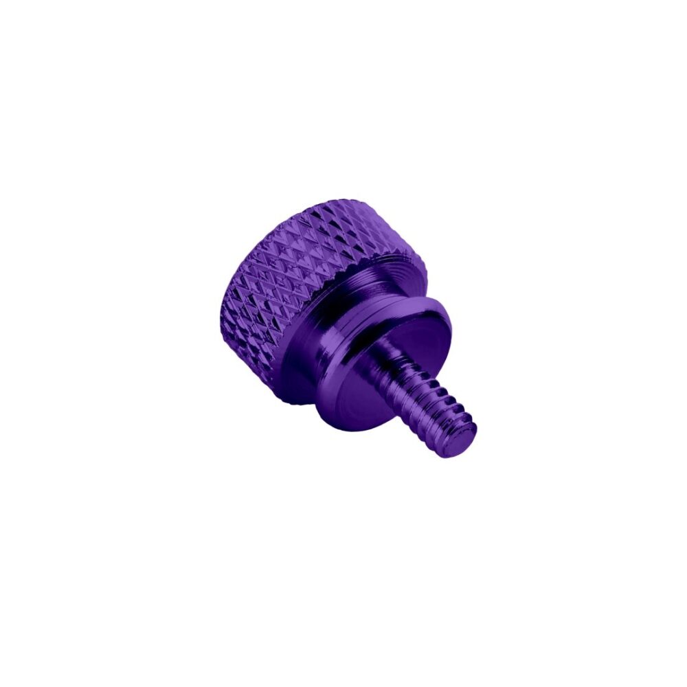 CableMod Anodized Aluminum Thumbscrews – UNC 6-32 – PURPLE