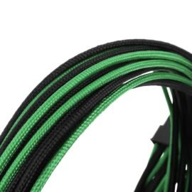 CableMod C-Series ModFlex™ Essentials Cable Kit for Corsair® AXi / HXi / RM - BLACK / GREEN
