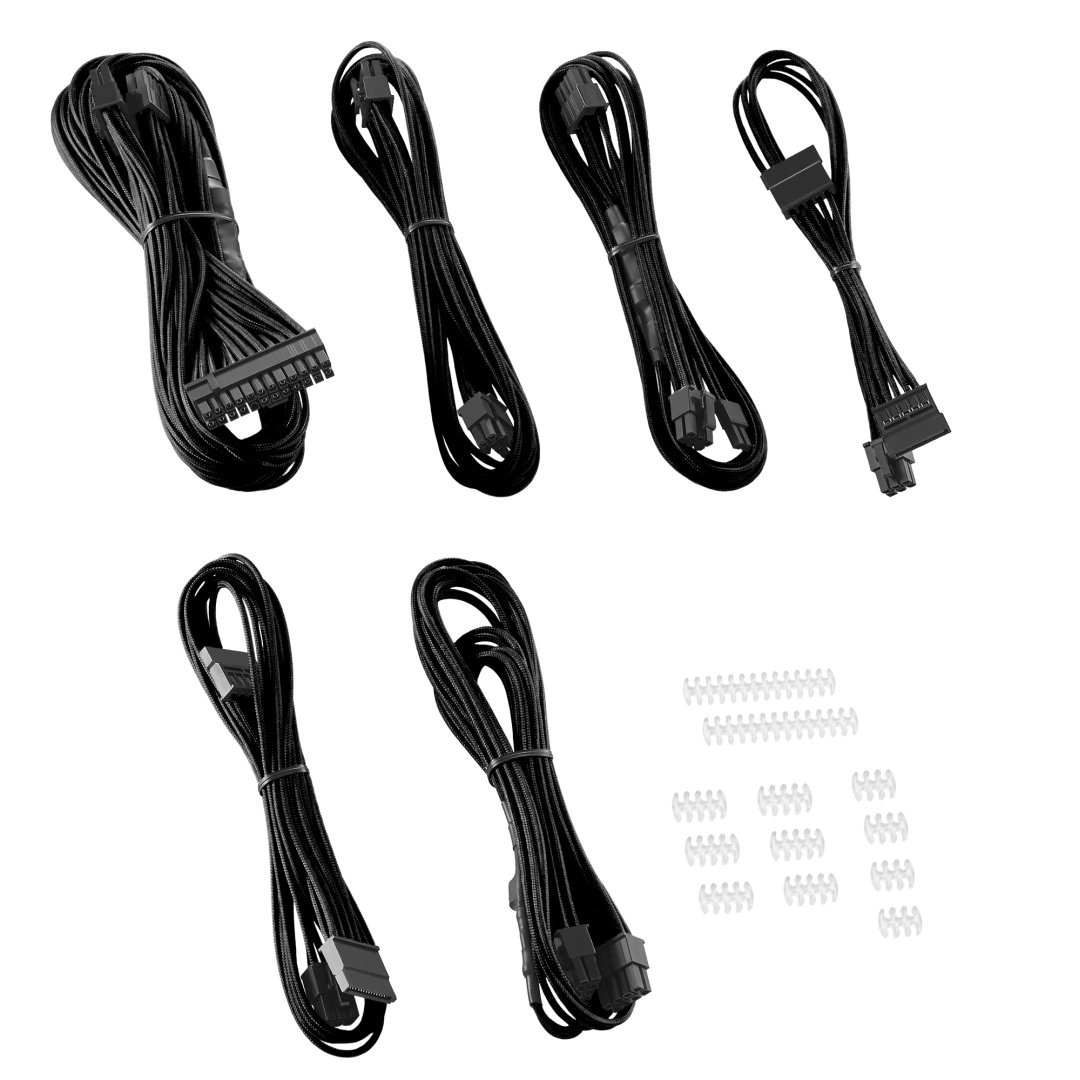 CableMod CSeries ModFlex Essentials Cable Kit for Corsair RM (Black