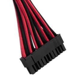 CableMod C-Series ModFlex Essentials Cable Kit for Corsair RM (Black Label) / RMi / RMx - BLACK / RED