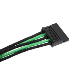 CableMod E-Series ModFlex Essentials Cable Kit for EVGA G5 / G3 / G2 / P2 / T2 - BLACK / GREEN