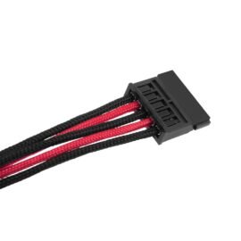 CableMod E-Series ModFlex Essentials Cable Kit for EVGA G5 / G3 / G2 / P2 / T2 - BLACK / RED