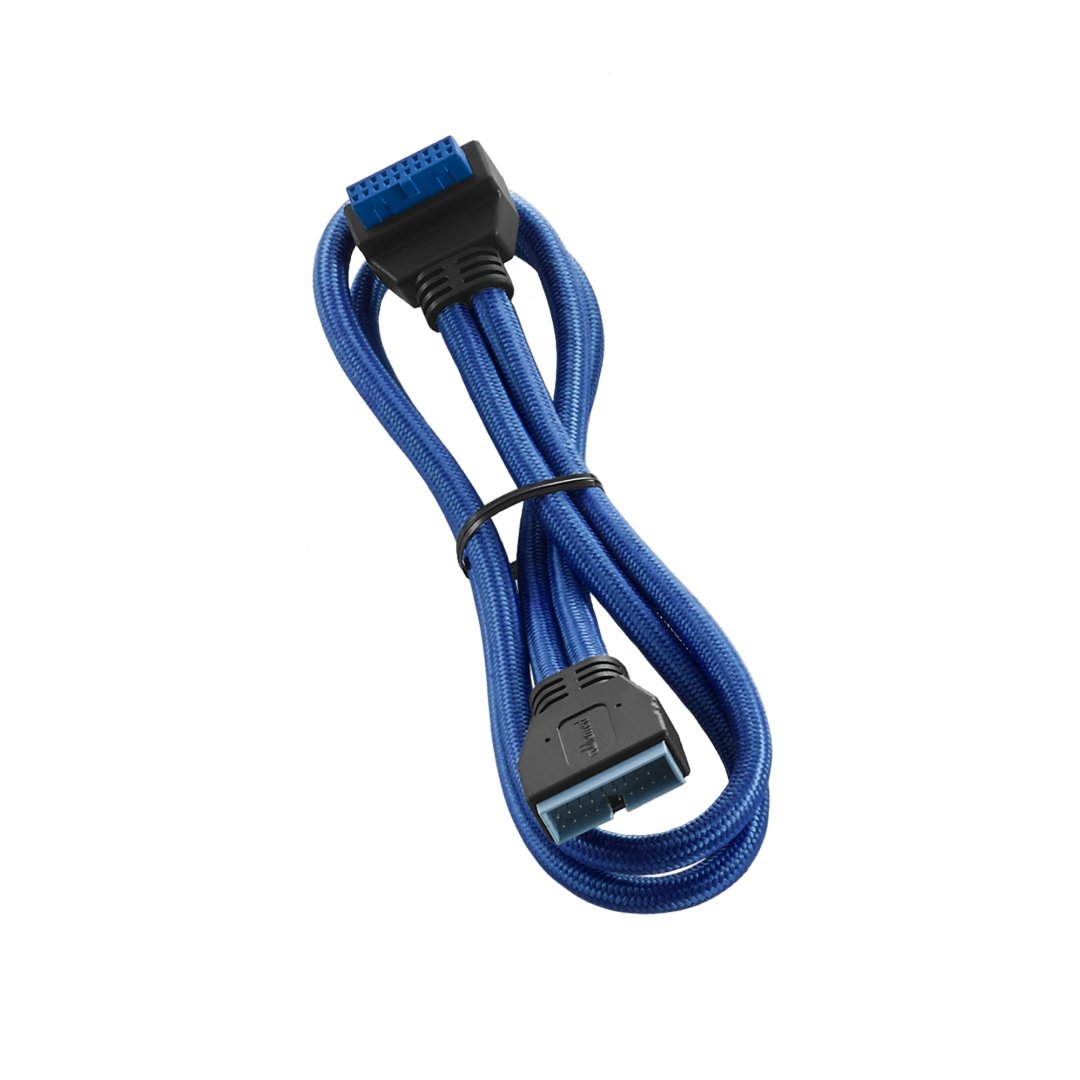 CableMod ModFlex Right Angle Internal USB 3.0 50cm Blue CableMod