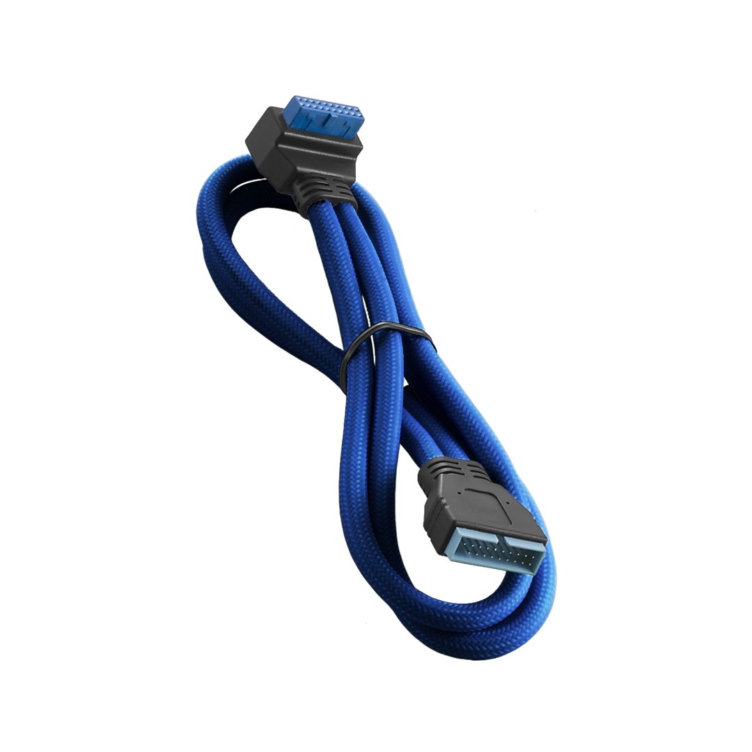 CableMod ModMesh Right Angle Internal USB 3.0 50cm Blue CableMod